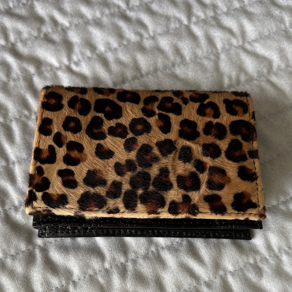Leopard Print Women's Wallet